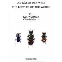 EB432 Les Coleopteres du monde 13, 15, 18 and 20 - Cicindelidae 1,...