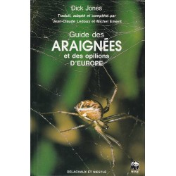 EB460 - Jones - Guide des Araignées et des opilions d'Europe